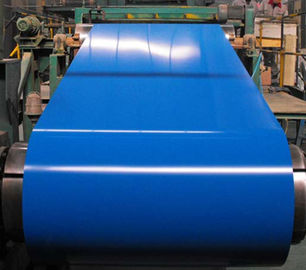 1250mm Sgcc Blauw Ral ASTM A792 Ppgi Dakwerkblad
