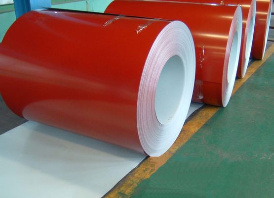 JIS CGCC Zacht voorgelakt kleurstaalspiraal (PPGI / PPGL) in wit, blauw of aangepaste RAL-kleuren voor dakbedekking en constructiepanelen