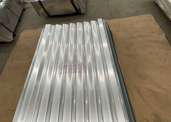 ASTM A653 gegalvaniseerde gegolfde dakplaat met 40 ‰ 275 g/m2 zinkcoating voor dak- en wandbekleding