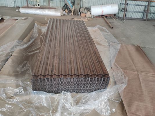 kopen Gegalvaniseerde gegolfde metalen dakplaten 0,14 ∼1,50 mm met 30 ∼275 g/m2 zinkcoating voor dak- en wandpanelen online manufacture