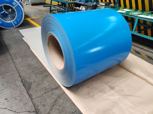 kopen PE voorgeverfde kleurenstaal spoel met oppervlaktebehandeling met chroomzuur en 508/610 mm spoel ID voor dak- en wandpanelen online manufacture