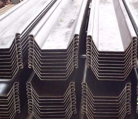 kopen Koudgewalste U-type staalplaatstapel EN10249-1 EN10249-2 voor haven- en cofferdamconstructie online manufacture