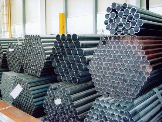 kopen Ronde / vierkant / rechthoekige / elliptische ERW gelaste stalen buizen met gegalvaniseerde en zwarte oppervlakte afwerking online manufacture