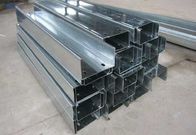 JIS-G3101, SS400 Pre gegalvaniseerd / Hot Dipped Galvanized C kanaal van zacht staal producten