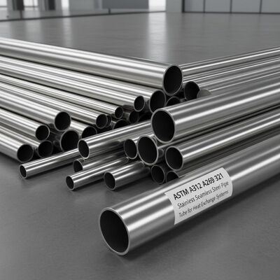 kopen ASTM A312 A213 A269 321 Naadloze buizen en buizen van roestvrij staal voor warmte-uitwisselingssystemen online manufacture