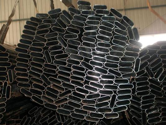 kopen Cirkel / vierkant / rechthoek / ellips gelast staal buizen met gegalvaniseerde, geoliede en zwarte oppervlakte afwerking online manufacture