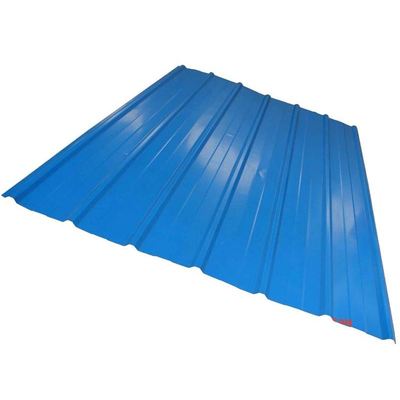 kopen CGCC DX51D Voorgeverfde golvende stalen dakplaten in witte rode blauwe RAL-kleuren voor dak- en wandbekleding online manufacture