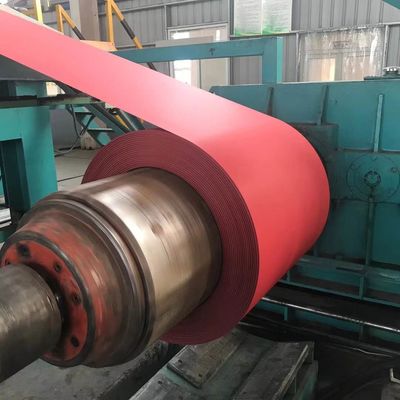 kopen DX51D PPGI Voorgelakt Verzinkt Staalrol tot 1500 mm Breedte voor Containerplaten en Dakbedekking online manufacture