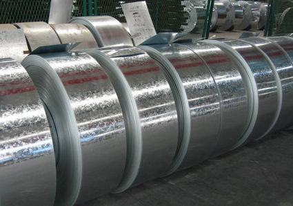 kopen Regelmatige of grote spangels warm gedompelde gegalvaniseerde staalstrook met gepassivateerd en geoliede oppervlak online manufacture