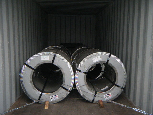 0.4mm Regular Spangle Verzinkt Staalband met 1250mm Breedte voor Dakbedekking en Warmtewisselaarcomponenten