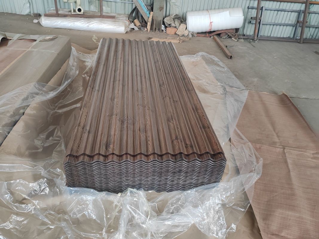 0.50mm DX51D Z120 Golfplaat Staal Dakplaten voor Industriële en Residentiële Dakbedekking