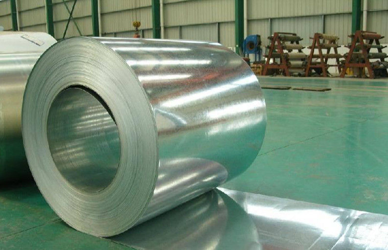 Industriële HDG-staalplaat spoel met 508 / 610 mm spoel ID, 195 ∼ 420 MPa opbrengststerkte en 0,09 ∼ 3,8 mm dikte