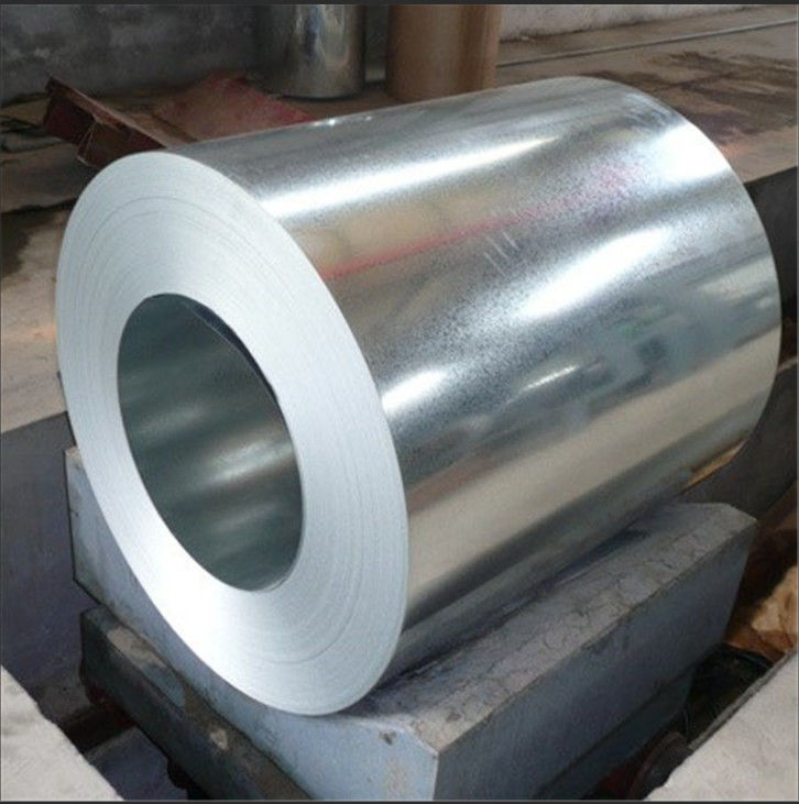 Hoge sterkte warm gedompelde gegalvaniseerde stalen spoel Z60  Z275 voor industriële verwerking en fabricage
