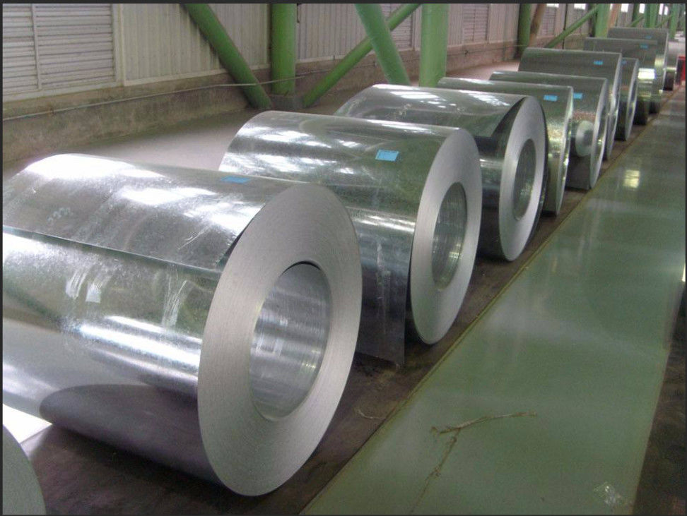 Gegalvaniseerde stalen spoel voor de vervaardiging van platen met een Z60-Z275-coating en een treksterkte van 270-500 MPa