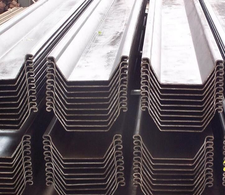 Koudgewalste U-type staalplaatstapel EN10249-1 EN10249-2 voor haven- en cofferdamconstructie
