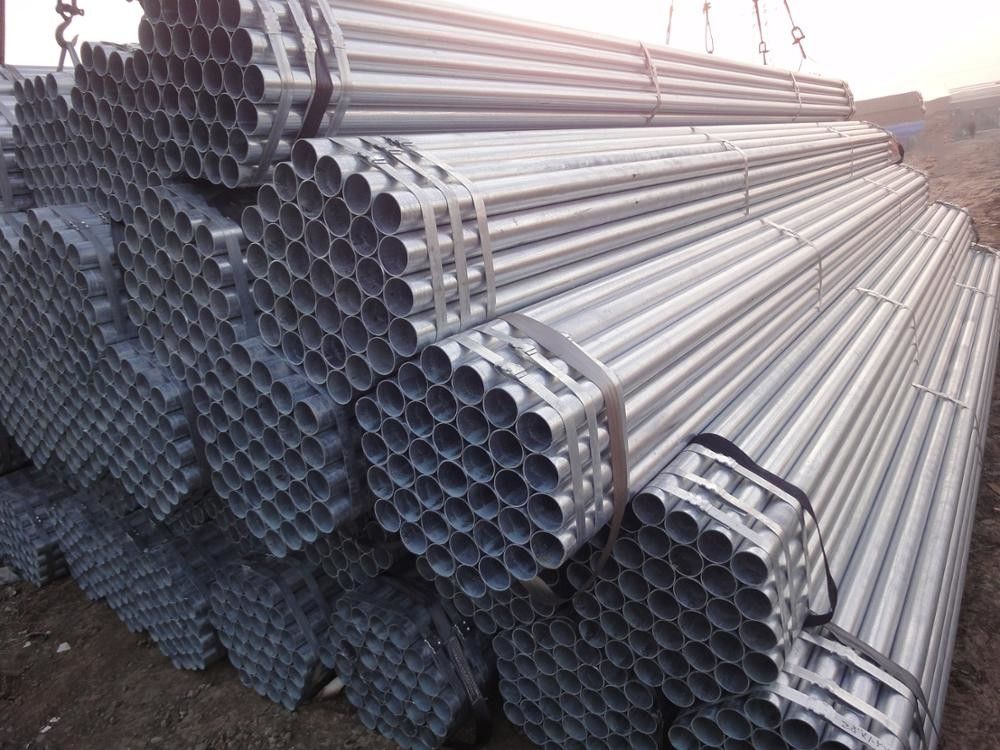 ASTM A53 BS1387 DIN2244 Ronde ERW gelaste staalpijp 5.8M / 6M voor structurele en technische toepassingen