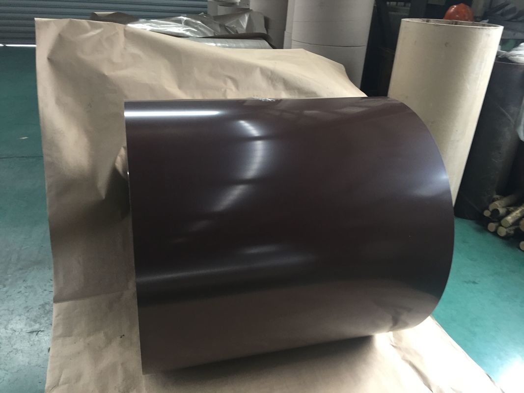 EN 10169 DX51D+Z Kleurbedekte stalen spoel 0,12 ∼1,20 mm 700 ∼1250 mm voor daken en panelen