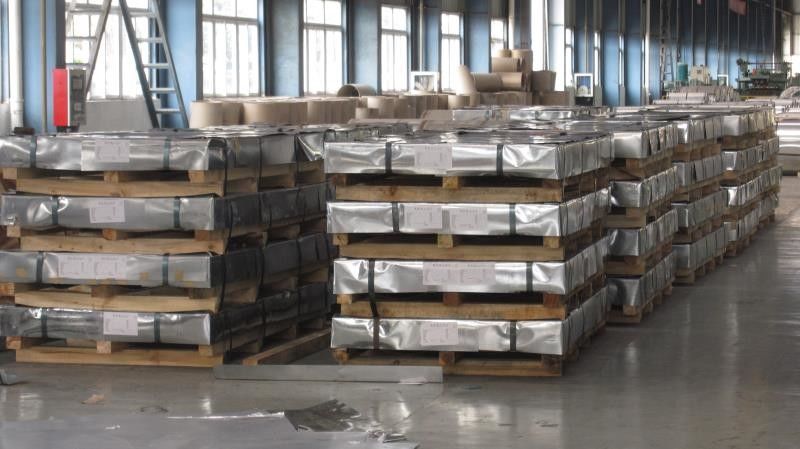 0,15–3,8 mm Nul-spangel anti-vingerafdruk verzinkt staalplaat SGCC DX51D Z40–Z275 voor huishoudelijke apparaten en precisiefabricage