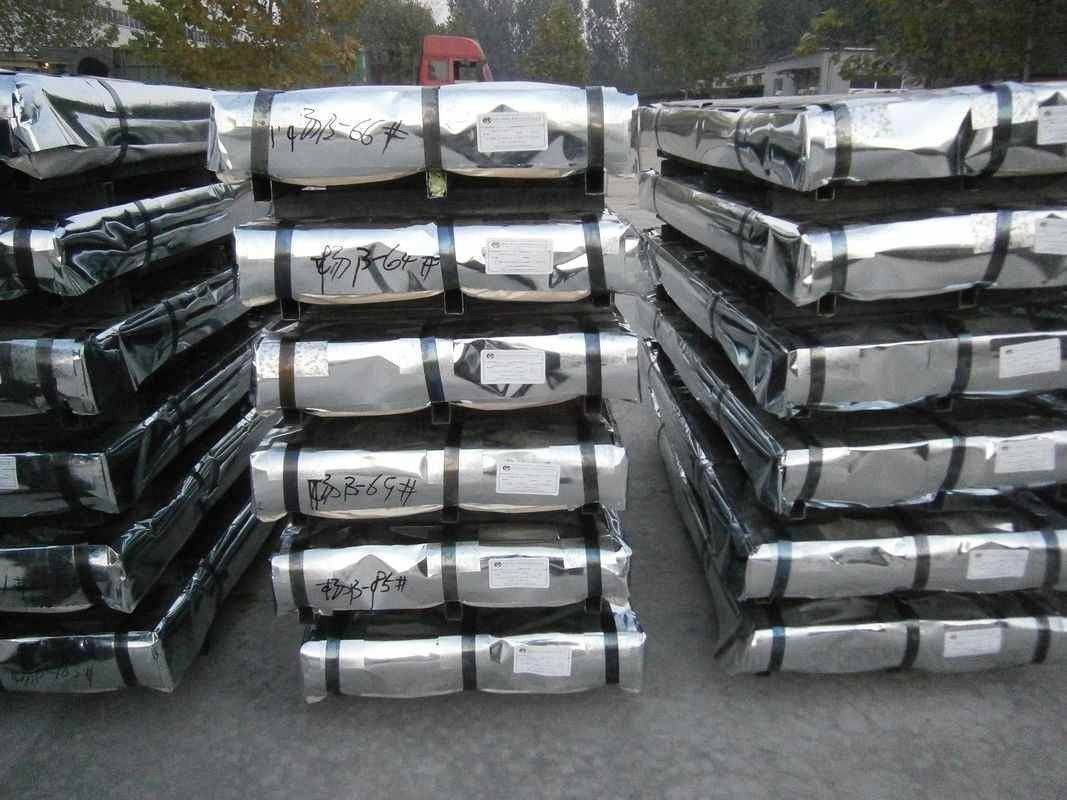ASTM A653 gegalvaniseerde gegolfde dakplaat met 40 ‰ 275 g/m2 zinkcoating voor dak- en wandbekleding