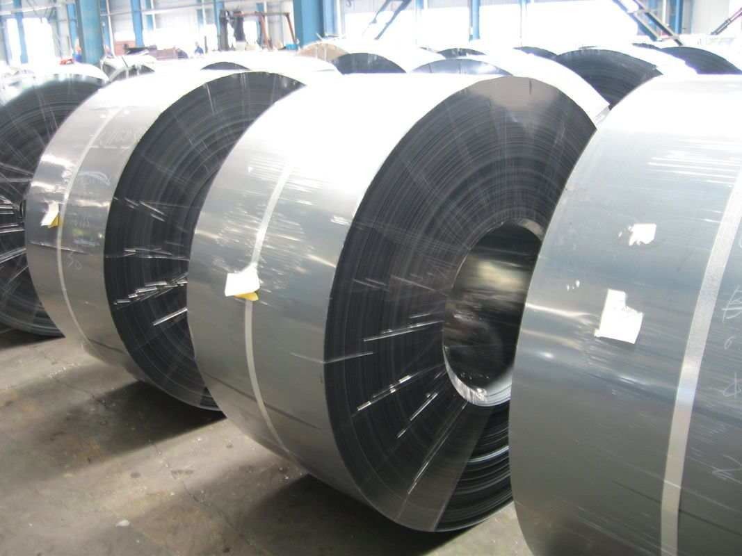 304 / 316 / 430 koudgewalste stalen band in spoel met 2B / BA-afwerking, 7 mm - 350 mm breedte