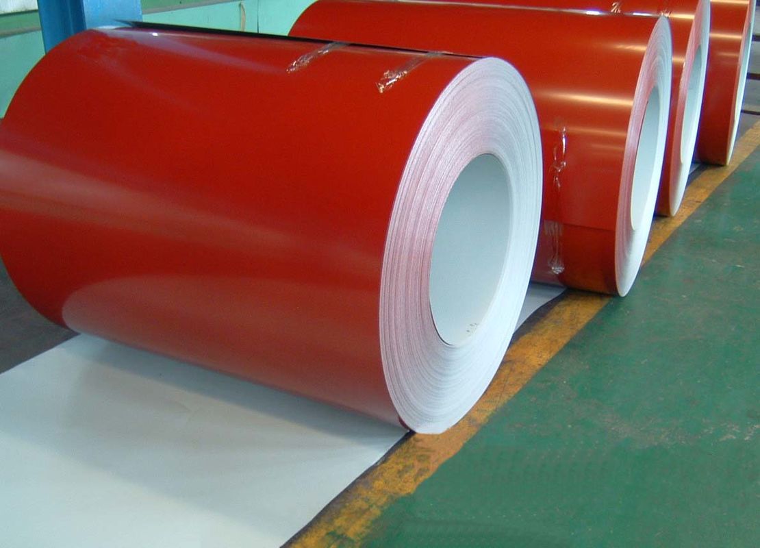 Op Maat Gesneden JIS CGCC Voorgelakte Kleurenstaalrollen voor Mechanische, Elektrische Apparatuur en Bouwtoepassingen