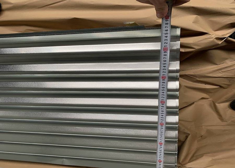 SGCH Regular Spangle gegolfde gegalvaniseerde dakplaat met een effectieve breedte van 650 mm en een zinkcoating van 60 ‰ 275 g/m2