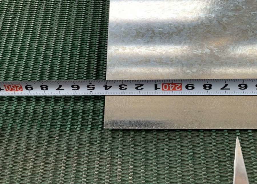 0.3·3.0mm Grote spangels warm gedompelde gegalvaniseerde staalplaat 35·1250mm Breedte voor buitenwandbekleding