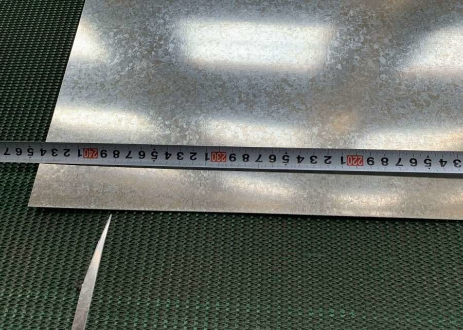0.3·3.0mm Grote spangels warm gedompelde gegalvaniseerde staalplaat 35·1250mm Breedte voor buitenwandbekleding