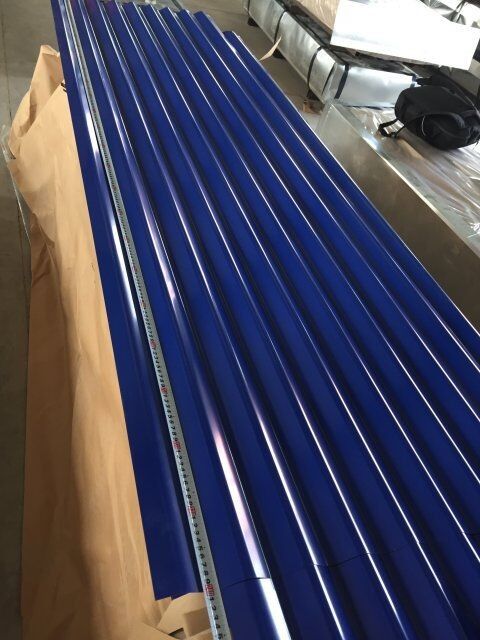 Structurele toepassingen Matt Finish golfmatige stalen dakplaten voor dak- en wandbekleding
