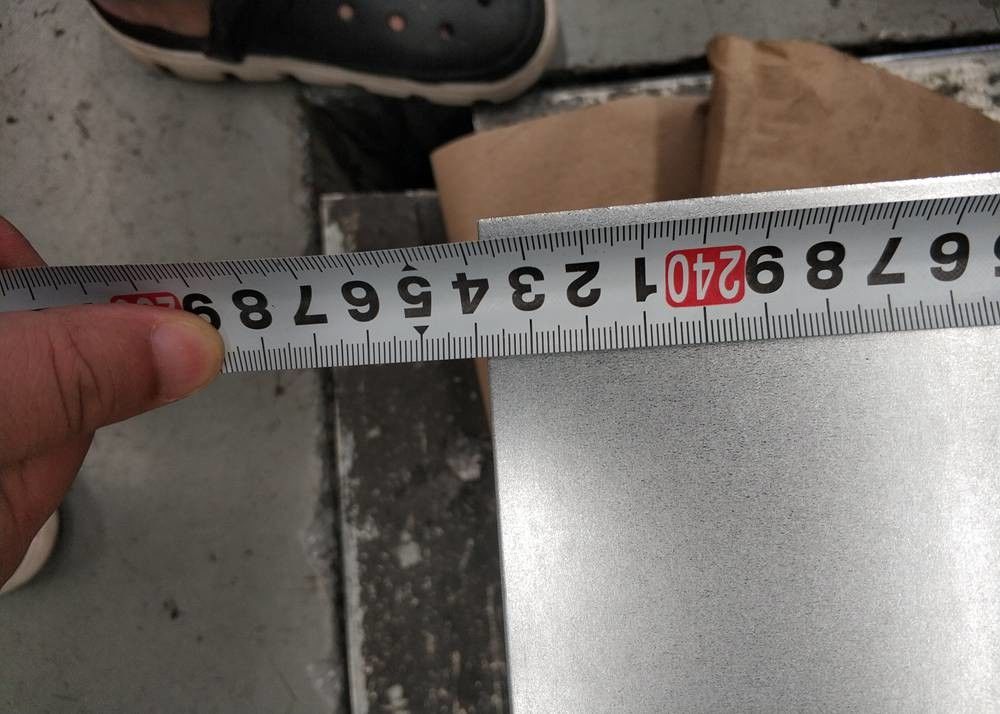 0,15 mm Dunne Thermisch Verzinkte Staalplaat SGCC DX51D 1000–1500 mm Breedte voor Huishoudelijke Apparaten en Plaatwerktoepassingen