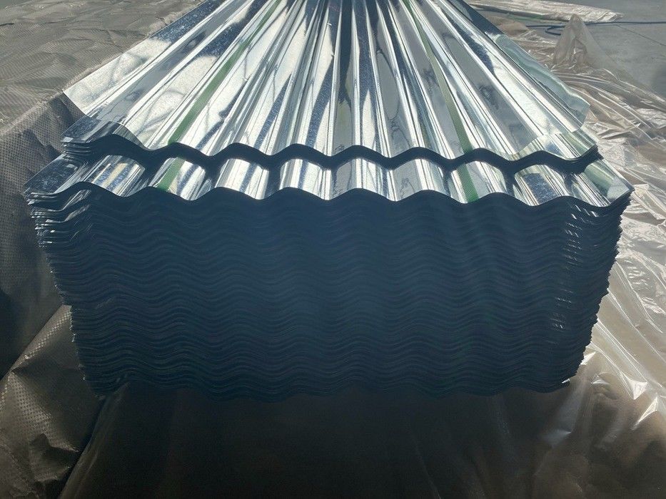 Regelmatige Spangle gegolfde gegalvaniseerde dakplaat SGCC / G550 met JIS G3302 standaard voor industriële en civiele gebouwen