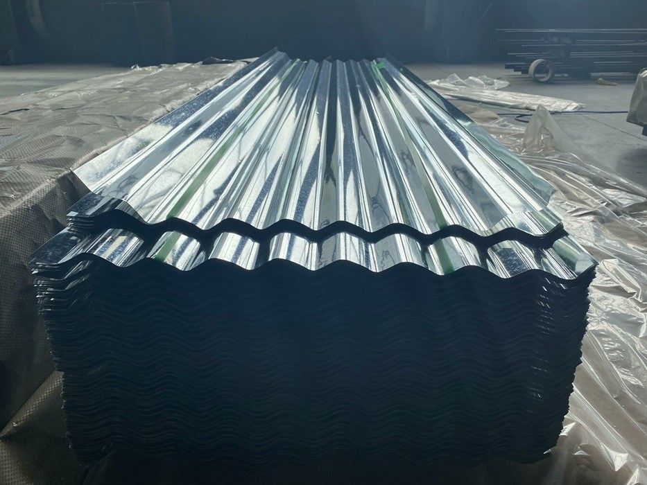 SGCH Regular Spangle gegolfde gegalvaniseerde dakplaat met een effectieve breedte van 650 mm en een zinkcoating van 60 ‰ 275 g/m2