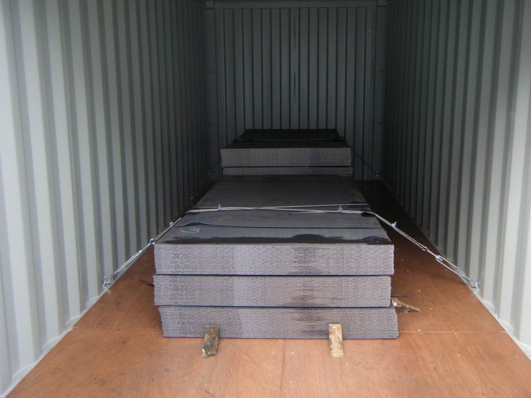 12000mm lengte, 1010 - 2000mm breedte JIS G 3131 SPHC, ASTM A36 hete warmgewalste staalplaat